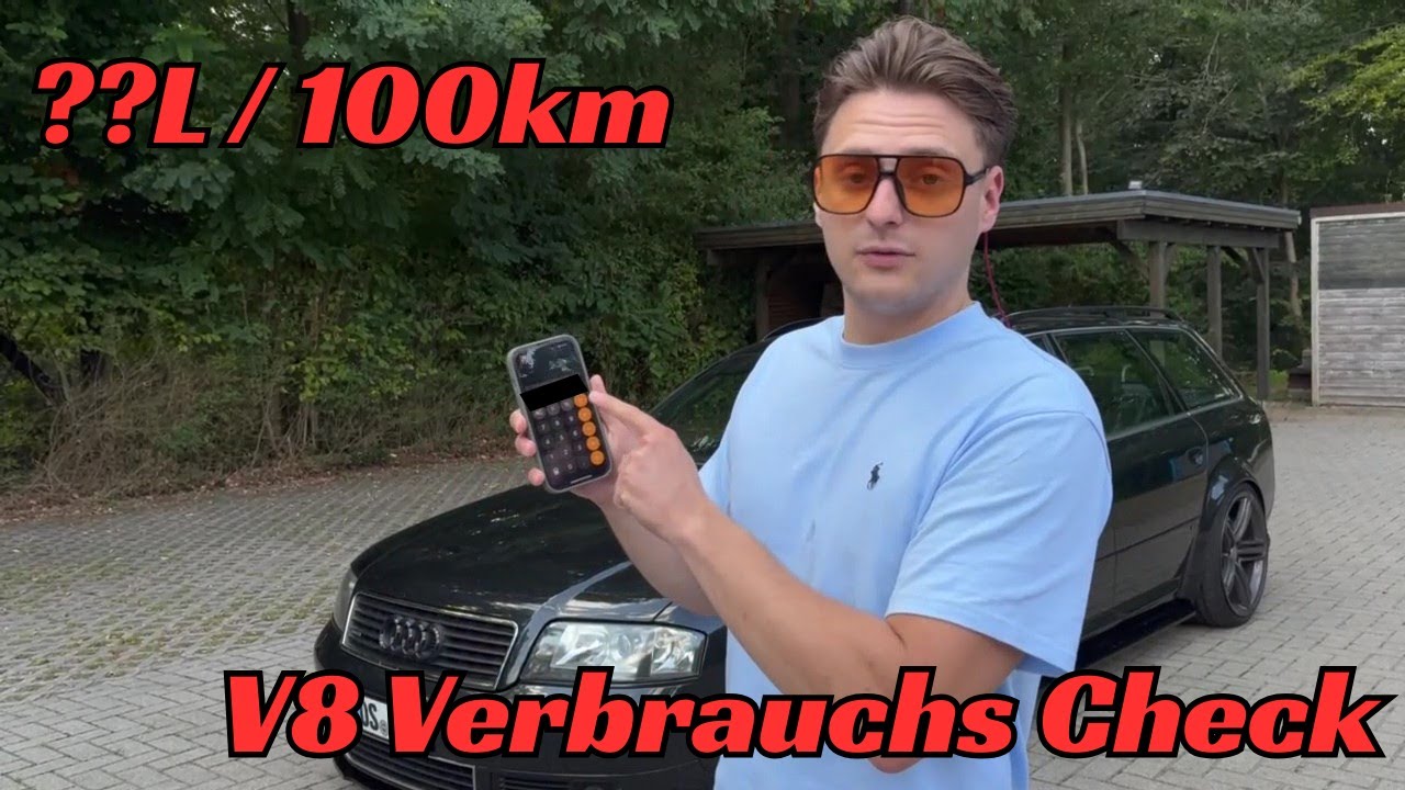 Audi A6 4B 4,2 V8 / S6 Verbrauchs Test | Hypermiling | Wie hoch ist der Verbrauch?? | Phantom Racing