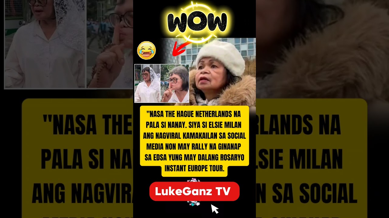ELSIE MILAN! ROSARYO LANG INSTANT BYAHENG NETHERLANDS! #highlights#netherlands#viral#news#trending