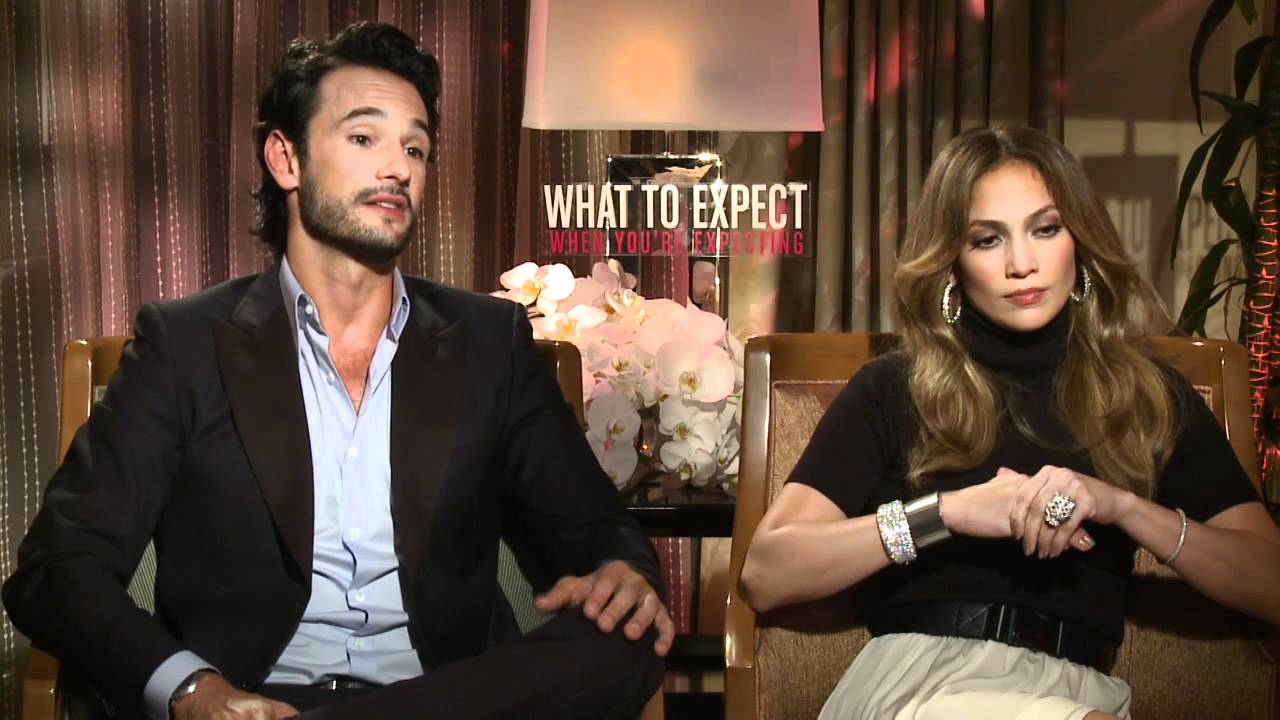 Jennifer Lopez & Rodrigo Santoro's Official 'What to Expect When You're Expecting' Interview