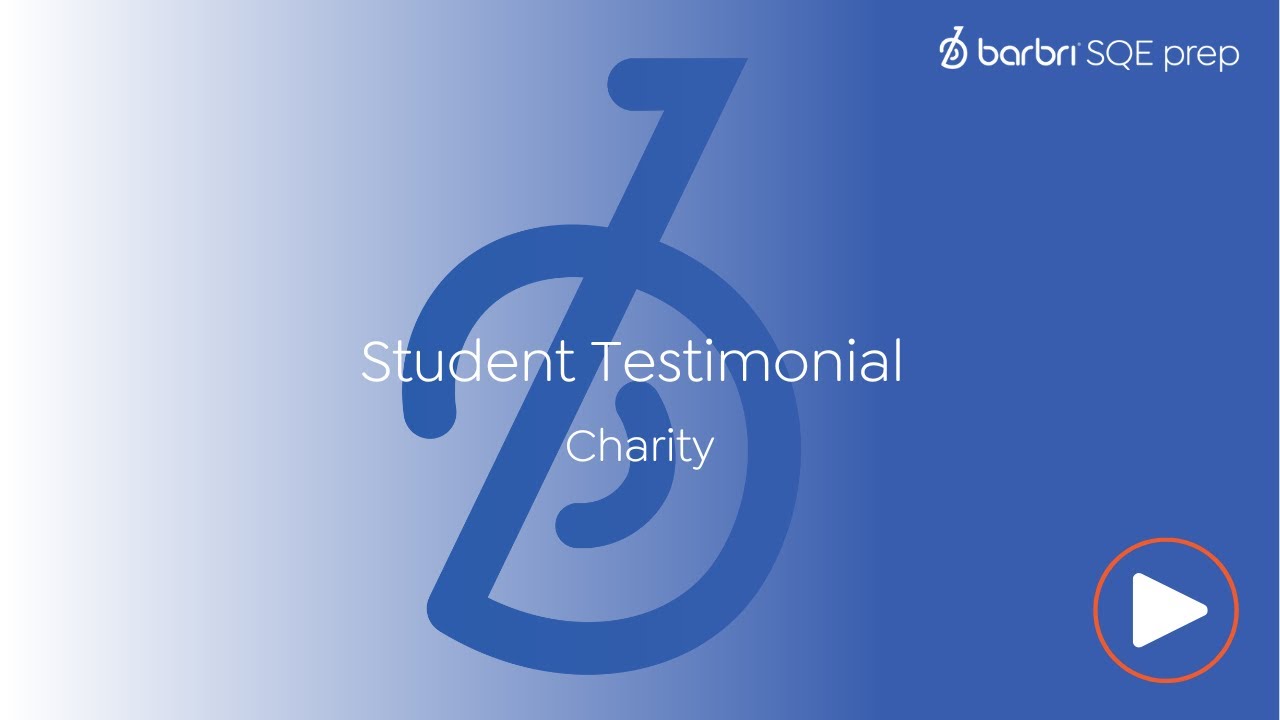 SQE Student Testimonials - Charity