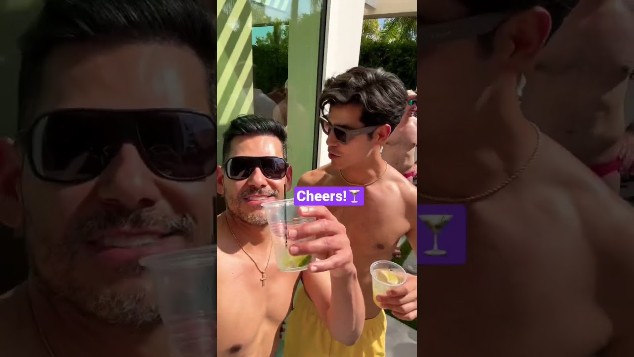 A Gay Pool Party In WeHo 🏳️‍🌈🥳