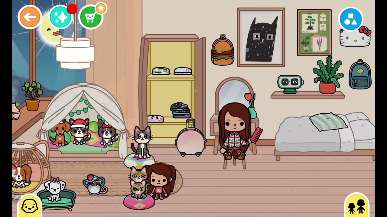 Cumpleaños de mi hija en TOCA BOCA #tocaboca #avatarworld #videojuegos 