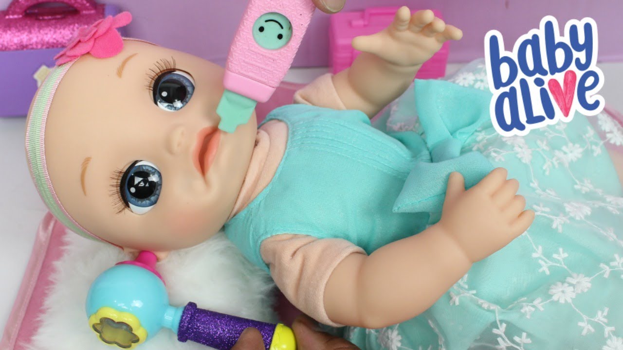 BABY ALIVE BEBÊ LAURINHA INDO NO PEDIATRA PELA PRIMEIRA VEZ