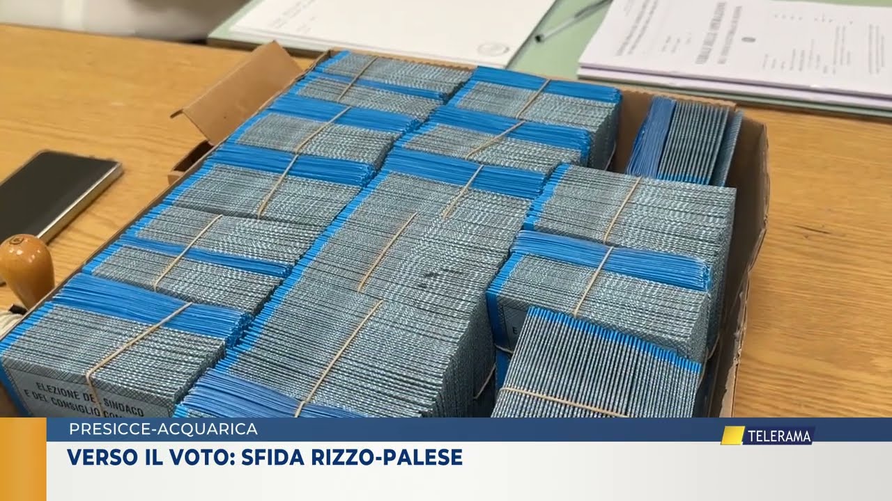 PRESICCE ACQUARICA  Verso il voto: sfida Rizzo-Palese