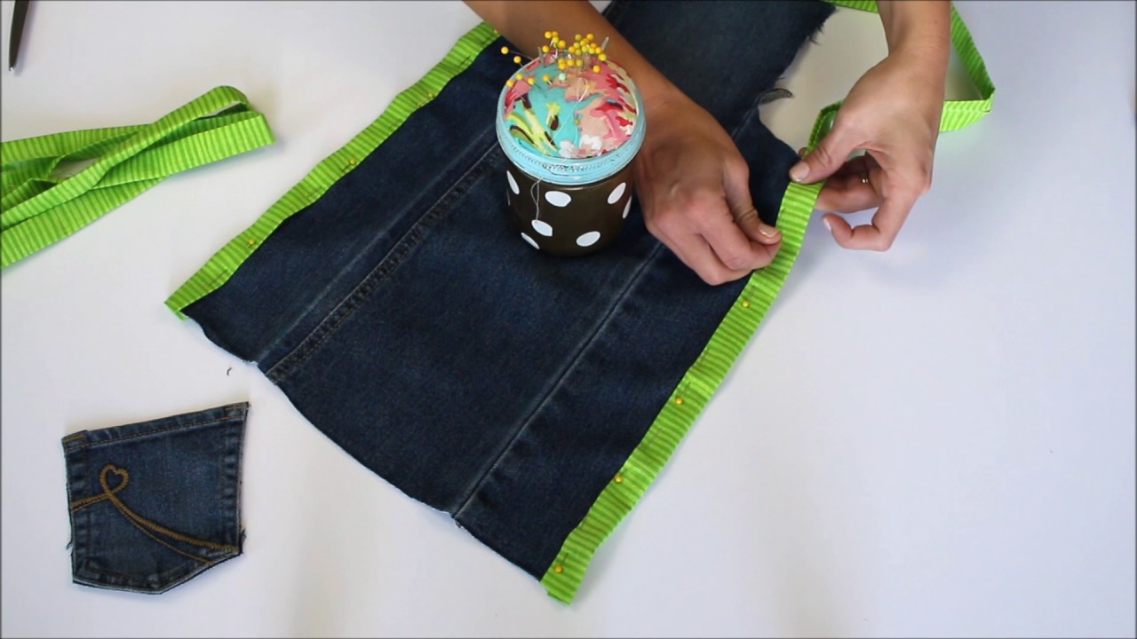 How to make a levi apron from a pair of pants!