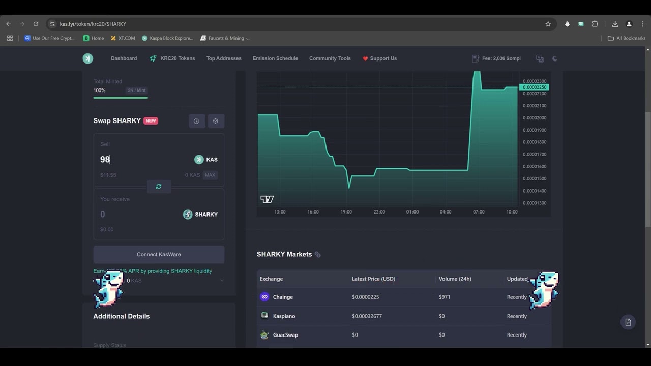 HowTo - Trading KRC20 on kas.fyi via Chainge (KASPA Chain)