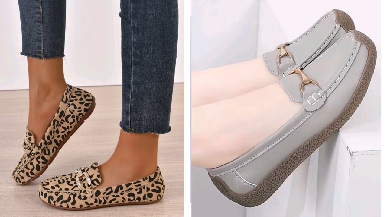 Mira estas ideas de MOCASINES planos ,CASUALES y bonitos,diseños Para Dama
