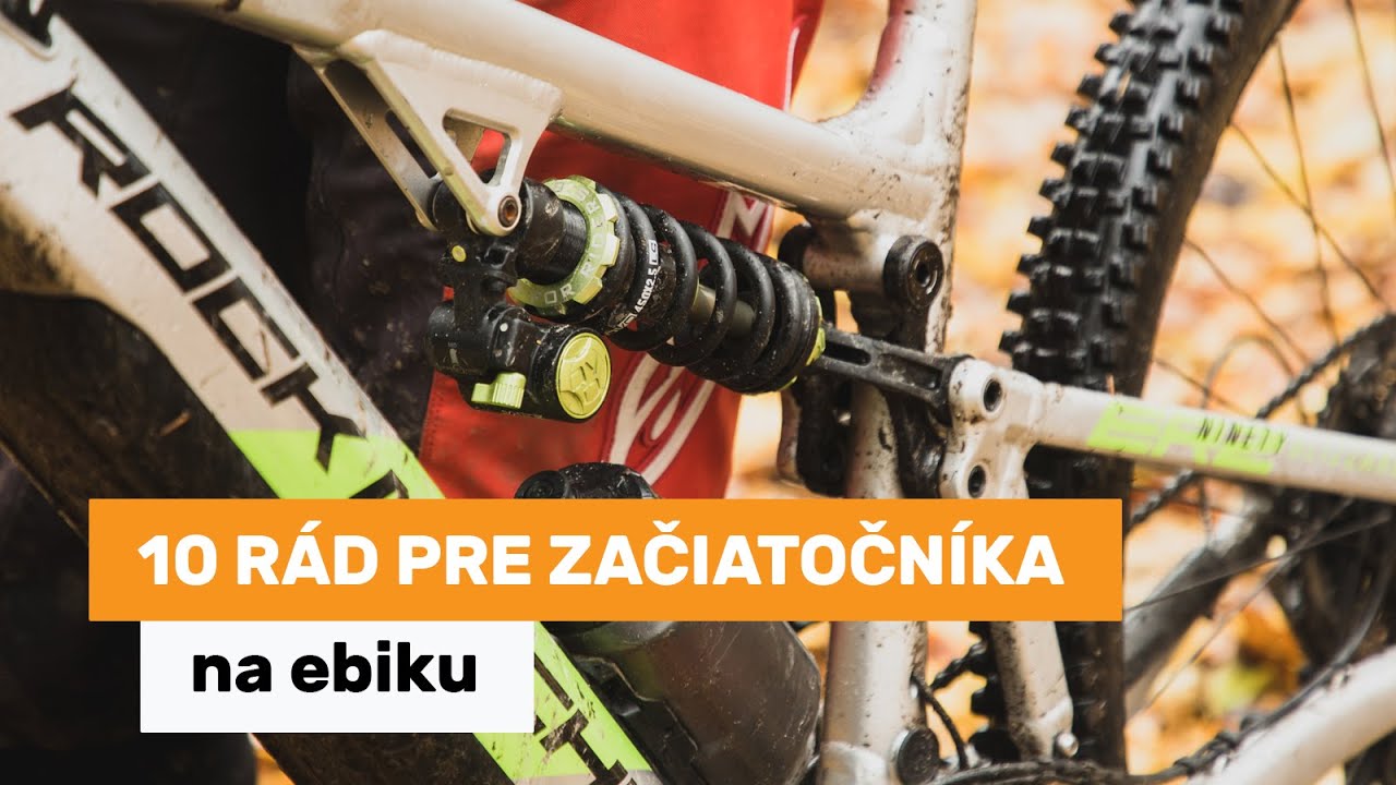 10 rád pre začiatočníka na ebiku - technika jazdy