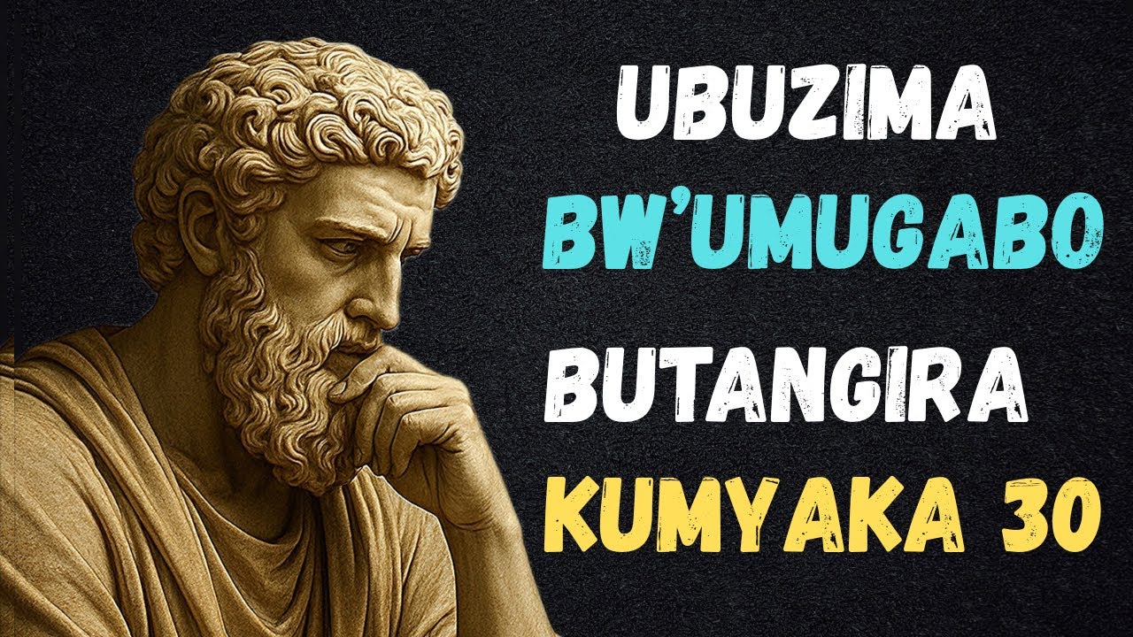 UBUZIMA BW’UMUGABO BUTANGIRA KUMYAKA 30  IKINDI GIHE CYOSE 