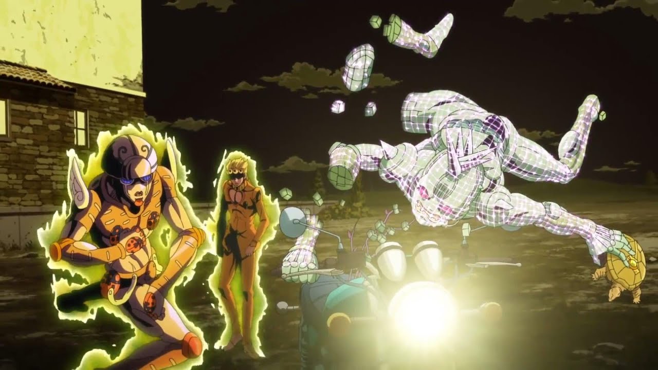 Baby Face controls Bucciarati and Trish, Giorno vs Baby Face - ジョルノvsベイビーフェイス