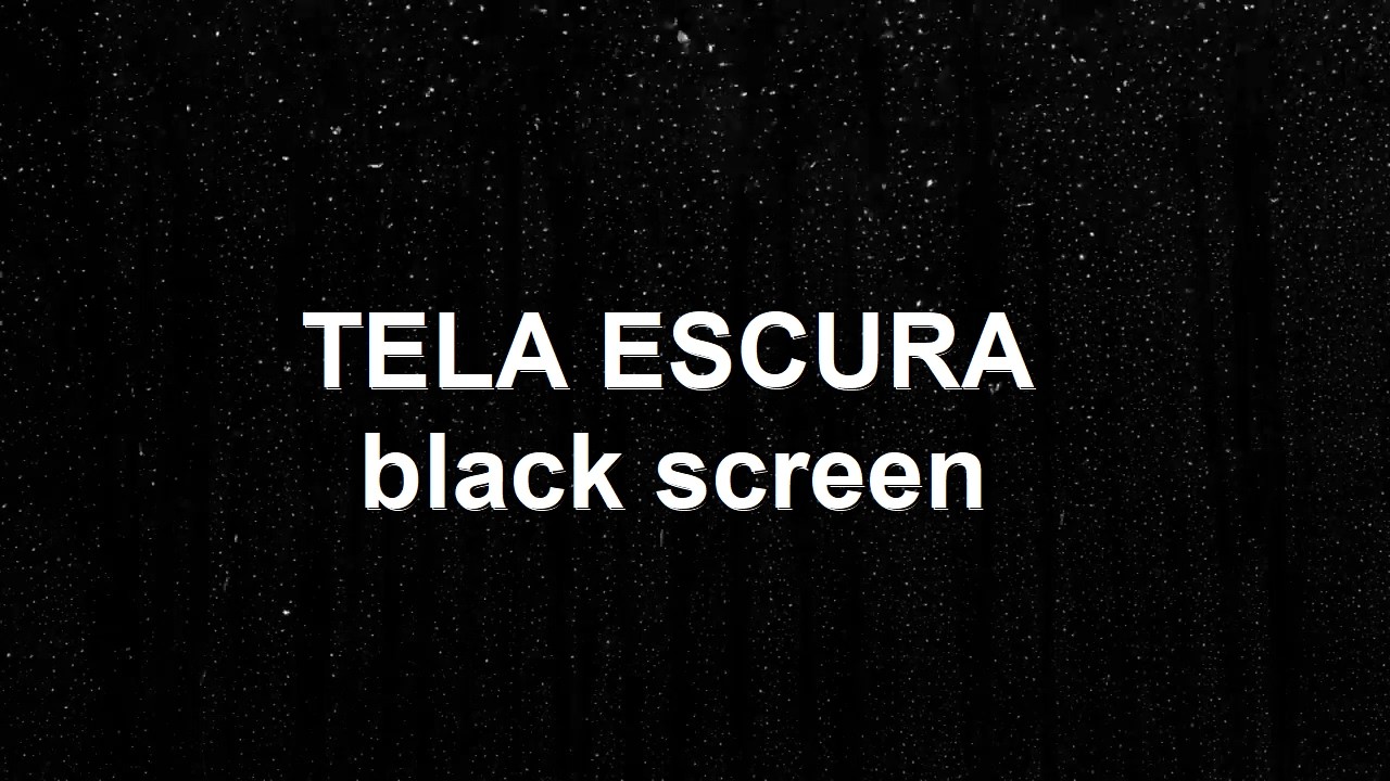 🌧️🌙 Som de Chuva com Tela Escura para Dormir Profundamente 💤