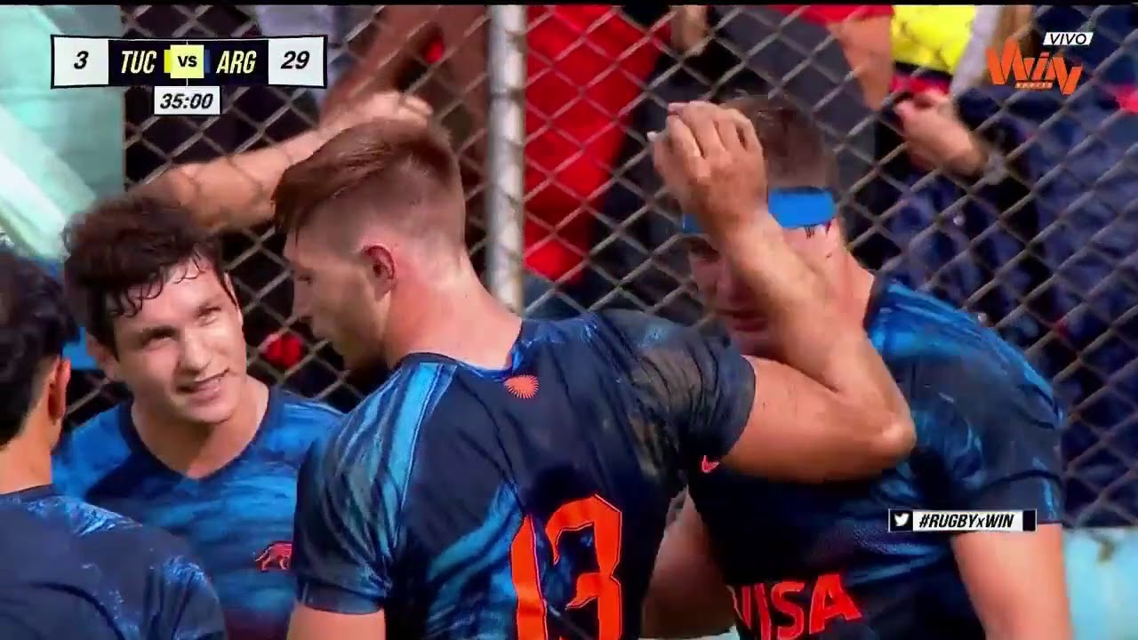 Argentina XV no tuvo piedad ante Colombia y se impuso por 79-3