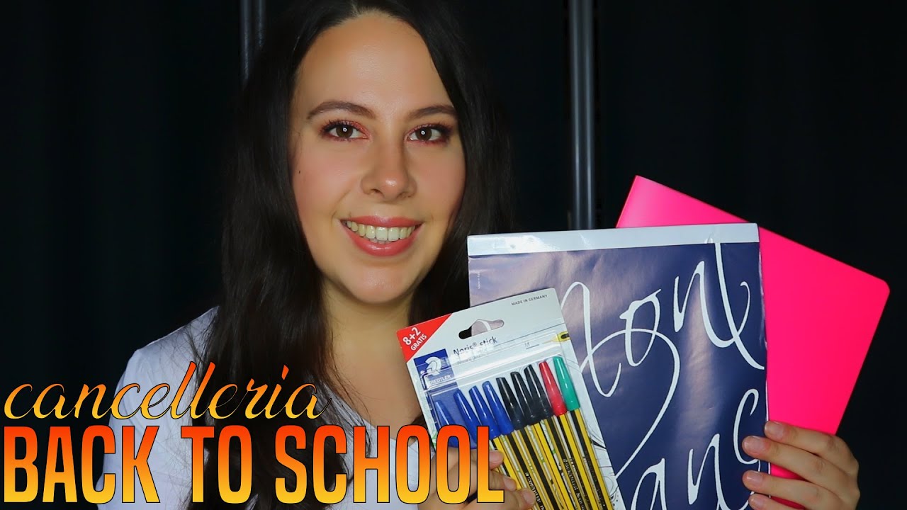 ASMR Ti Preparo per il BACK TO SCHOOL