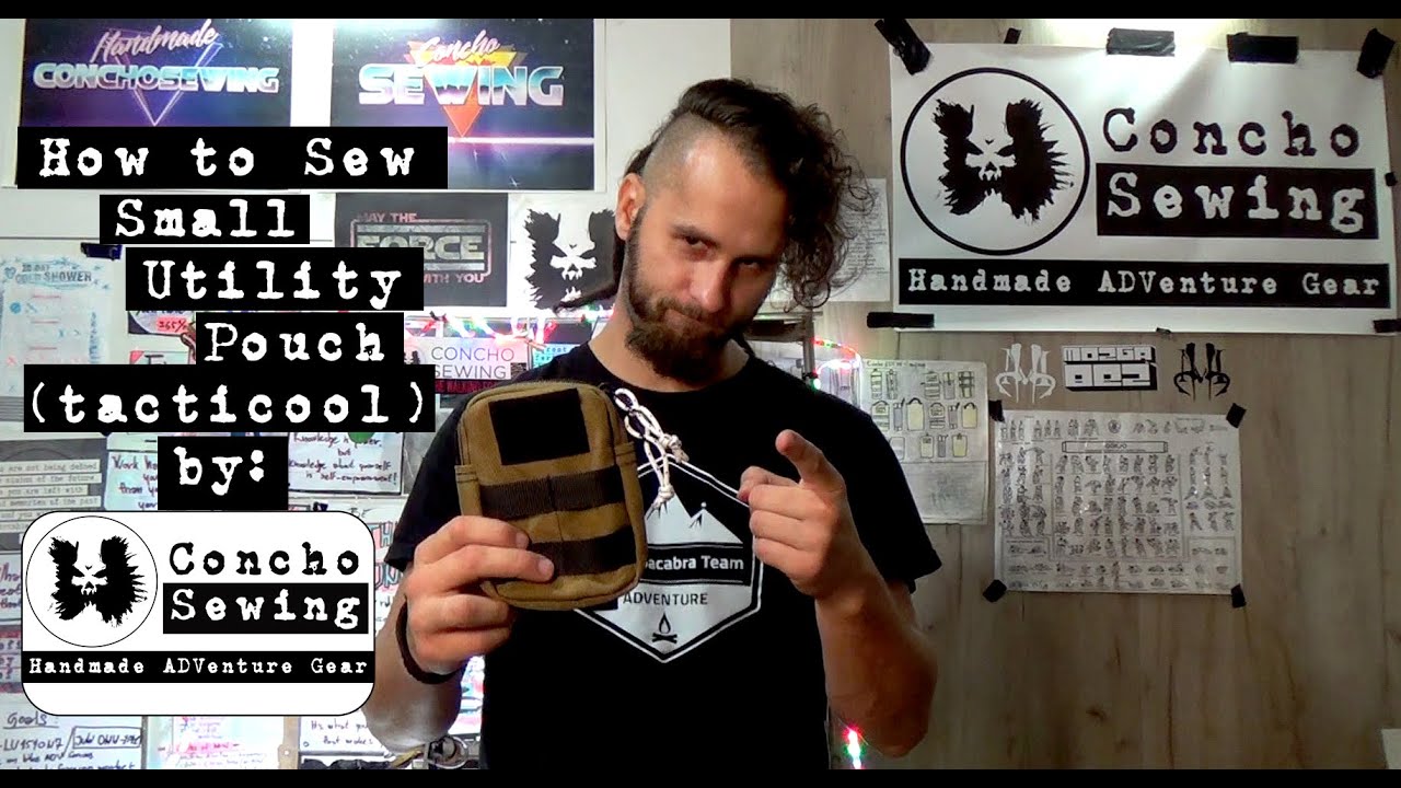 How to Sew Small Utility Pouch(tacticool) DIY(2020)