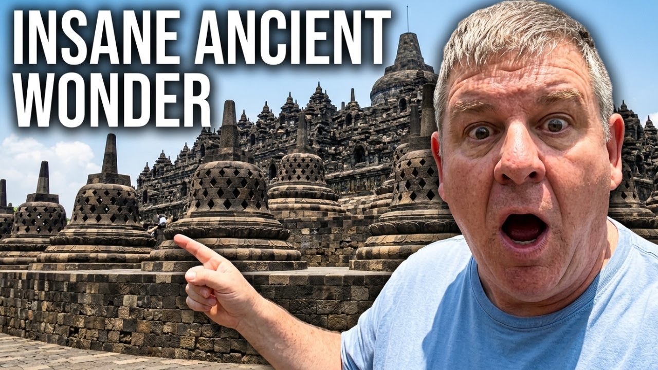 Borobudur Indonesia | Ancient Temple Wonder of the World Travel Video 4K