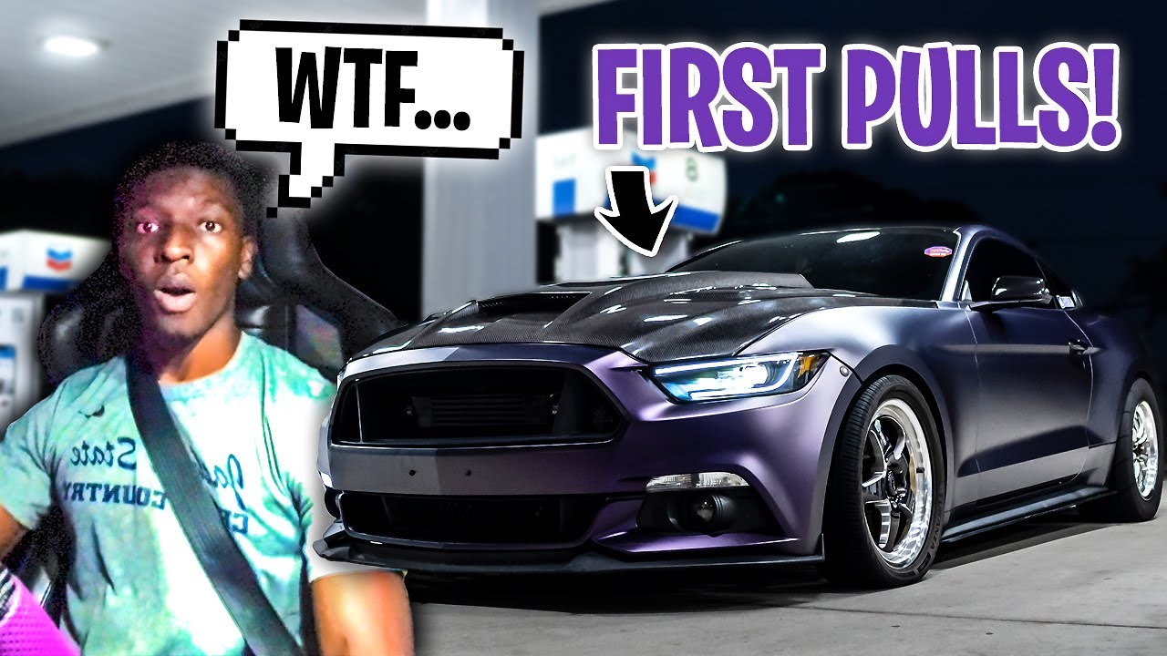 First Pulls in my D-1X Procharged Mustang! *UNBELIEVABLE*