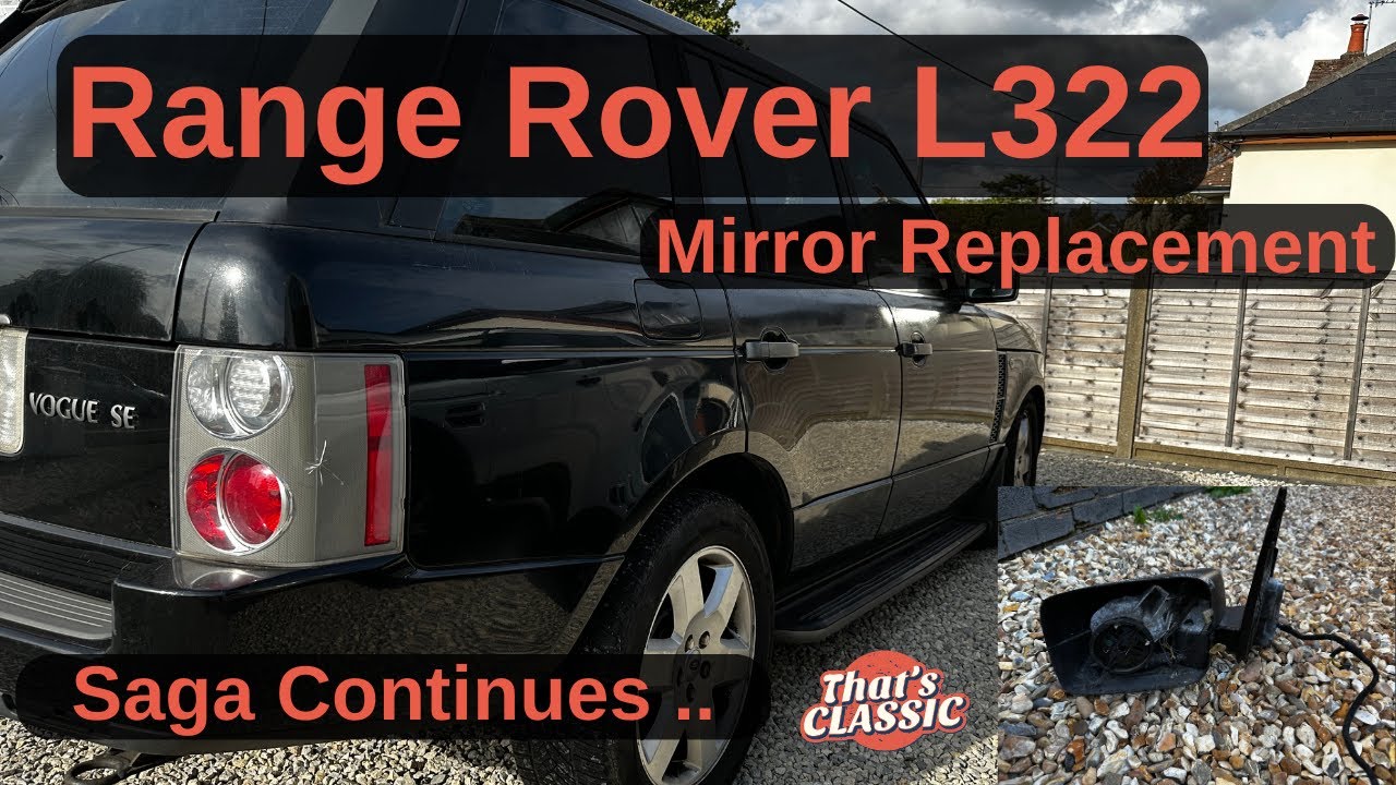 Range Rover L322 - Wing Mirror Replacement & Found a surprise in the door card..