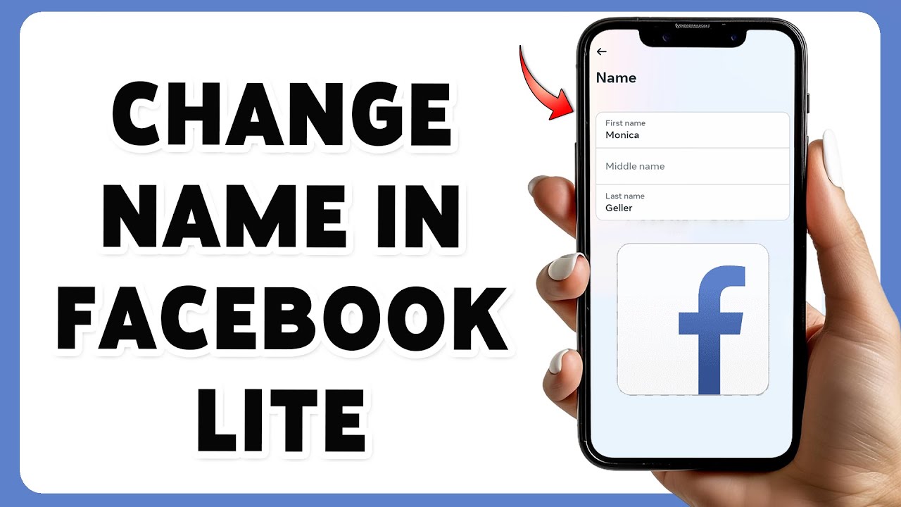 Как изменить имя в Facebook Lite 2025 | Обновить имя профиля Facebook