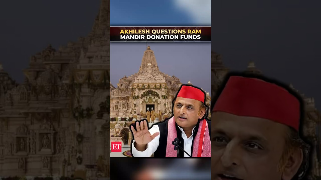 &lsquo;Government's silence is suspicious&rsquo;: Akhilesh Yadav raises Ram Mandir fund questions