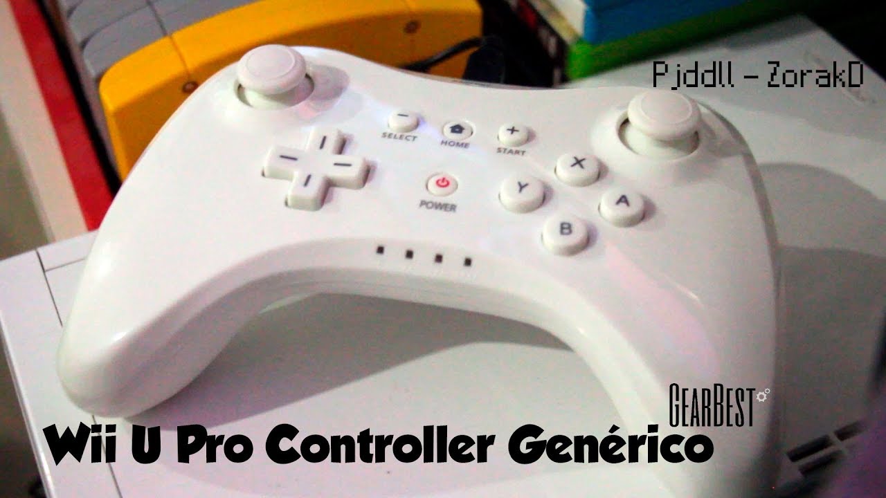 Wii U Pro Controller Genérico review (Mando - Control) China | ZorakD