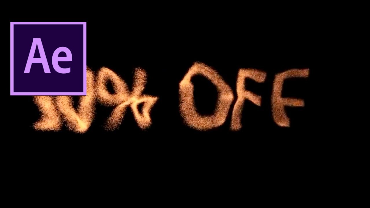 How to Create Particles to text in After Effects with Trapcode Form