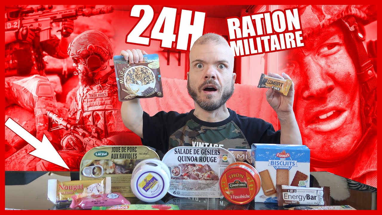 24H RATION DE COMBAT DE L'ARMÉE FRANÇAISE | UNBOXING