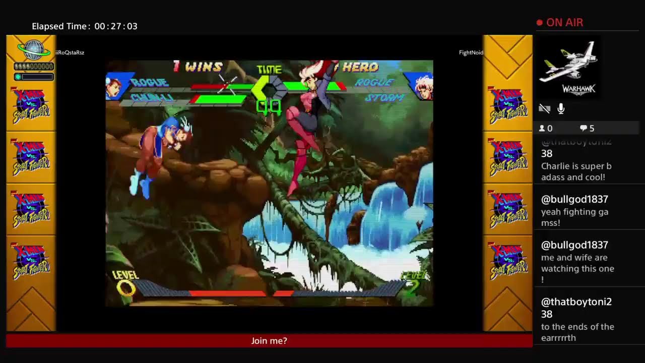FightNoid  unscheduled marvel vs capcom fighting collection online test