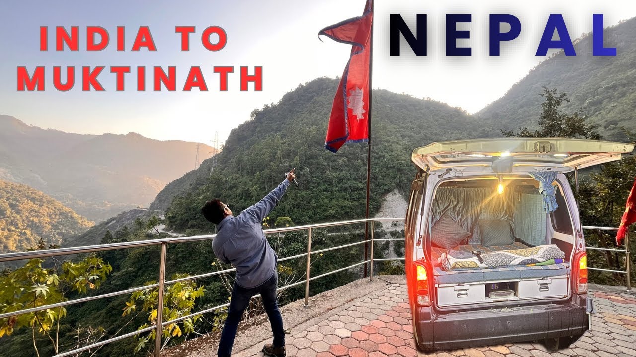 INDIA TO NEPAL MUKTINATH TRIP WITH | NIGHT CAMPING IN WINTER NEPAL | MUKTINATH YATRA FROM INDIA |