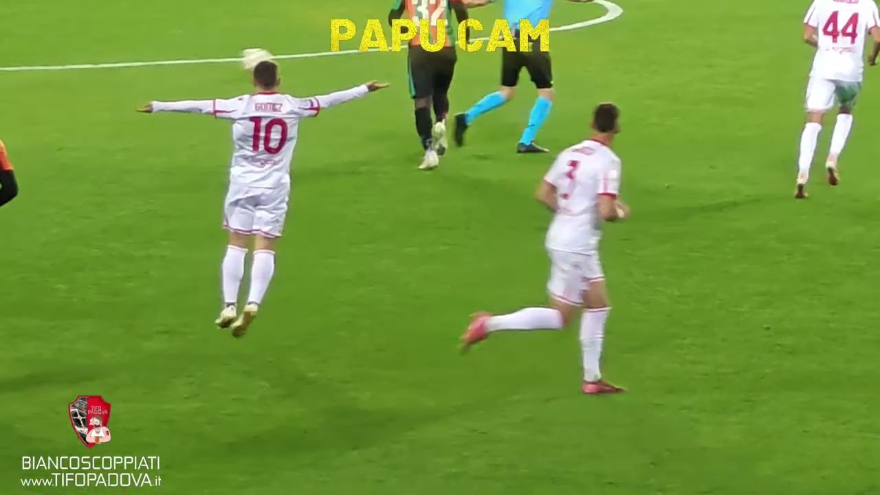 IL RITORNO IN CAMPO DEL PAPU GOMEZ CON LA MAGLIA DEL PADOVA - PAPU CAM! 