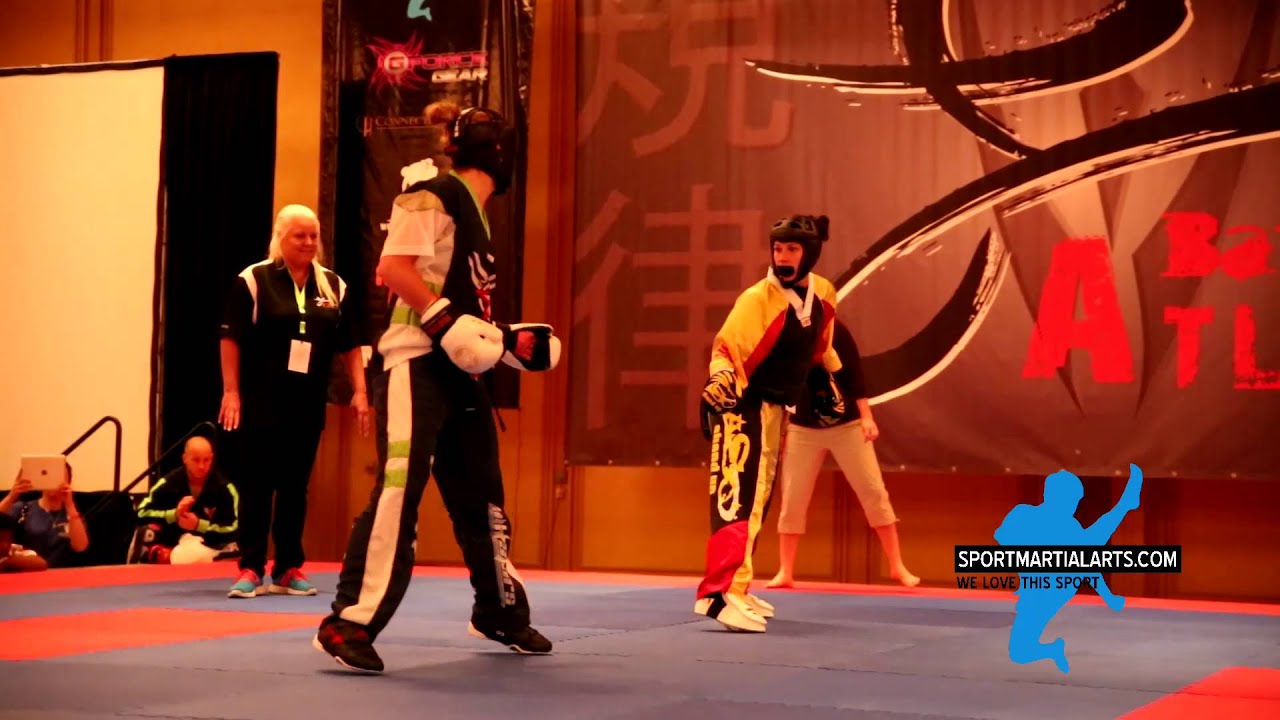 Chelsey Nash v Gina Thornton - Women's Sparring Semi-Finals - 2014 Battle of Atlanta