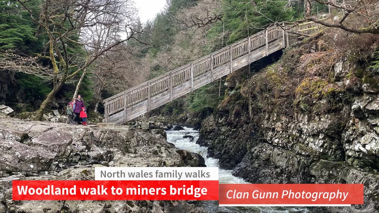 North wales family walks Betws-y-coed miners bridge #northwalesfamilywalks #clangunnphotography
