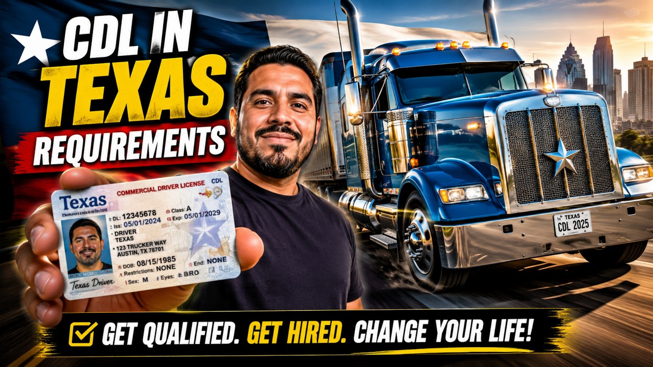 Texas CDL License Requirements | Don't Apply Before Watching This