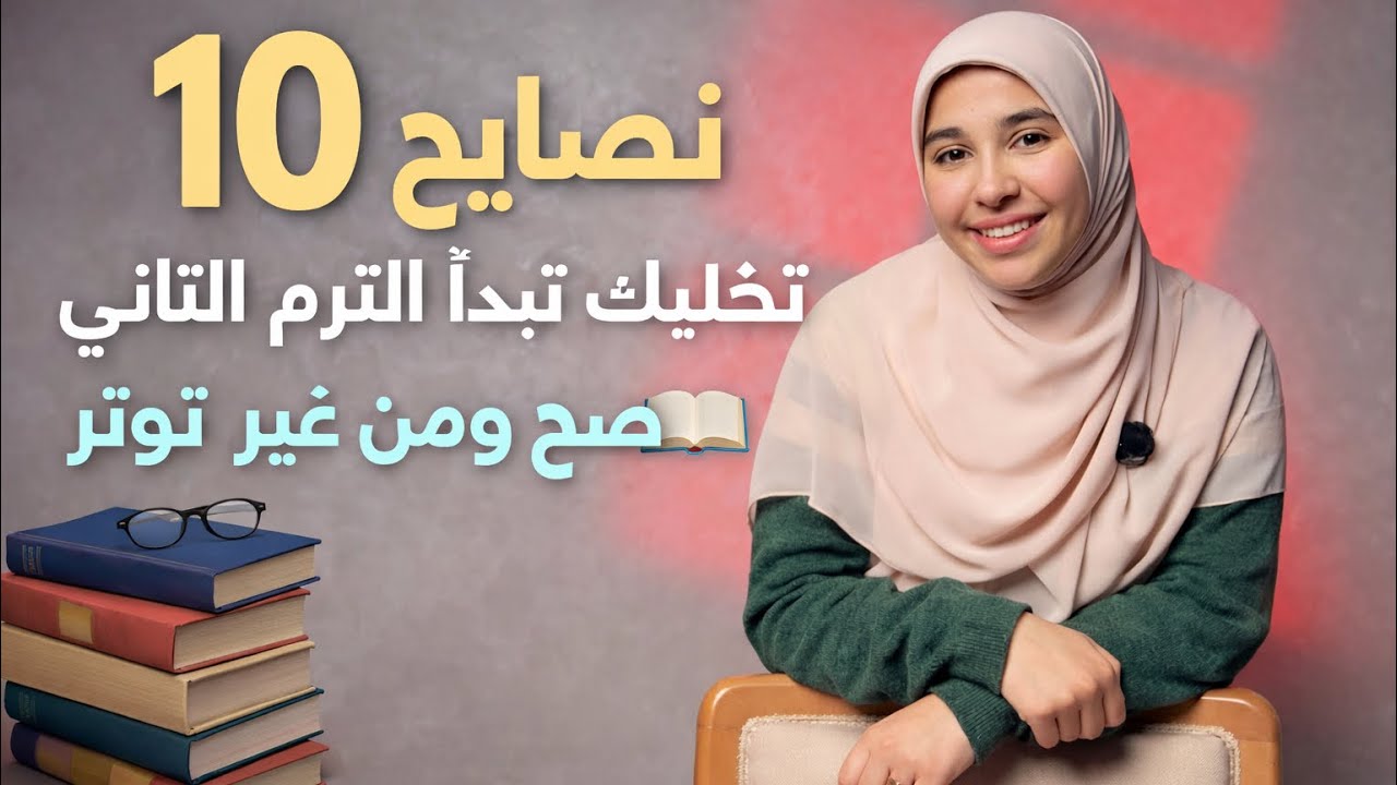 ١٠ نصايح ازاي نبدا الترم الثاني صح | نصايح هتفرق في مجموعك فعلًا 🏆