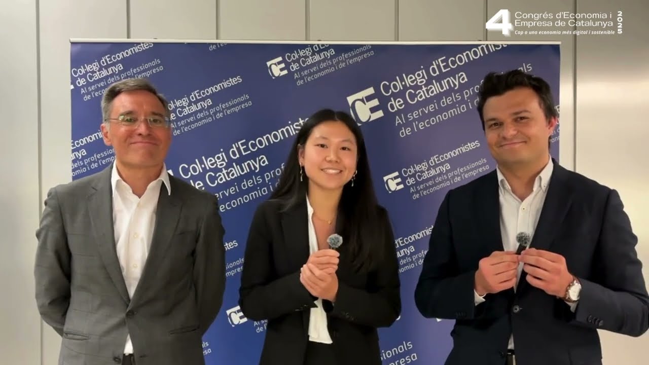 Xavier Subirats, Xi Zheng Zhu i Ferran Piqu&eacute; | Eix 10 del 4t Congr&eacute;s d'Economia i Empresa