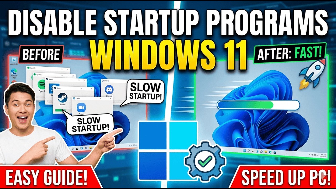 How To Disable Startup Programs In Windows 11 (2026)