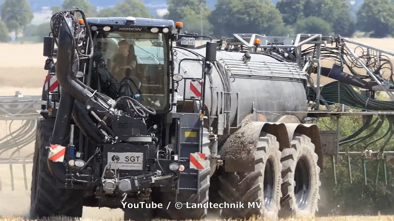 Claas Xerion Saddle Trac / Gülle - Liquid Slurry   2019