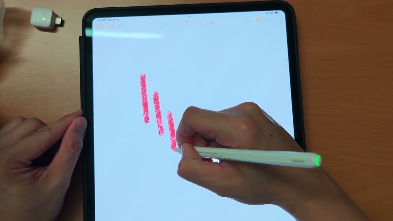 Difference Between Baseus Smooth Writing 2 and Apple Pencil Pro - Pressure Sensitivity
