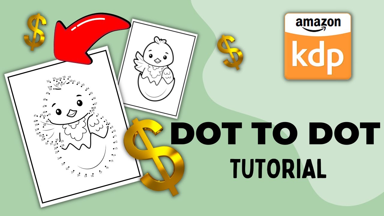 Create and SELL a Dot To Dot Low Content Books | Step By Step Tutorial