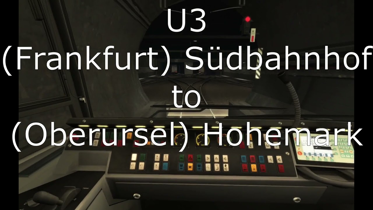 Frankfurt U-Bahn II All Lines | Timelapse (x6) | Train Simulator 2021