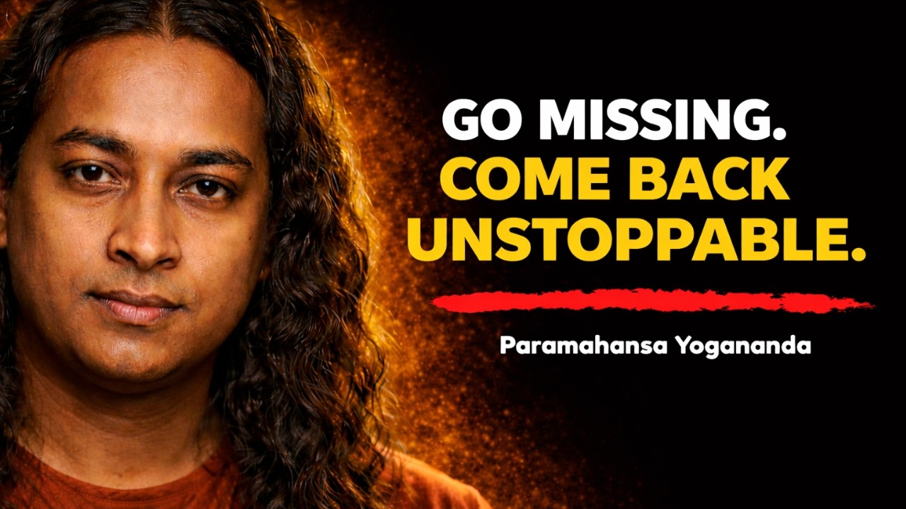 Disappear for 6 Months and Watch Your Life Transform (No One Will Recognize You) | Yogananda Secrets