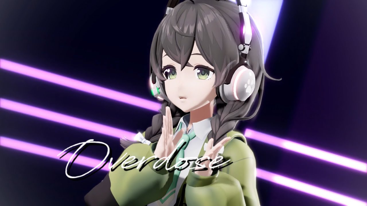 【MMD】 Overdose / cover.花隈千冬