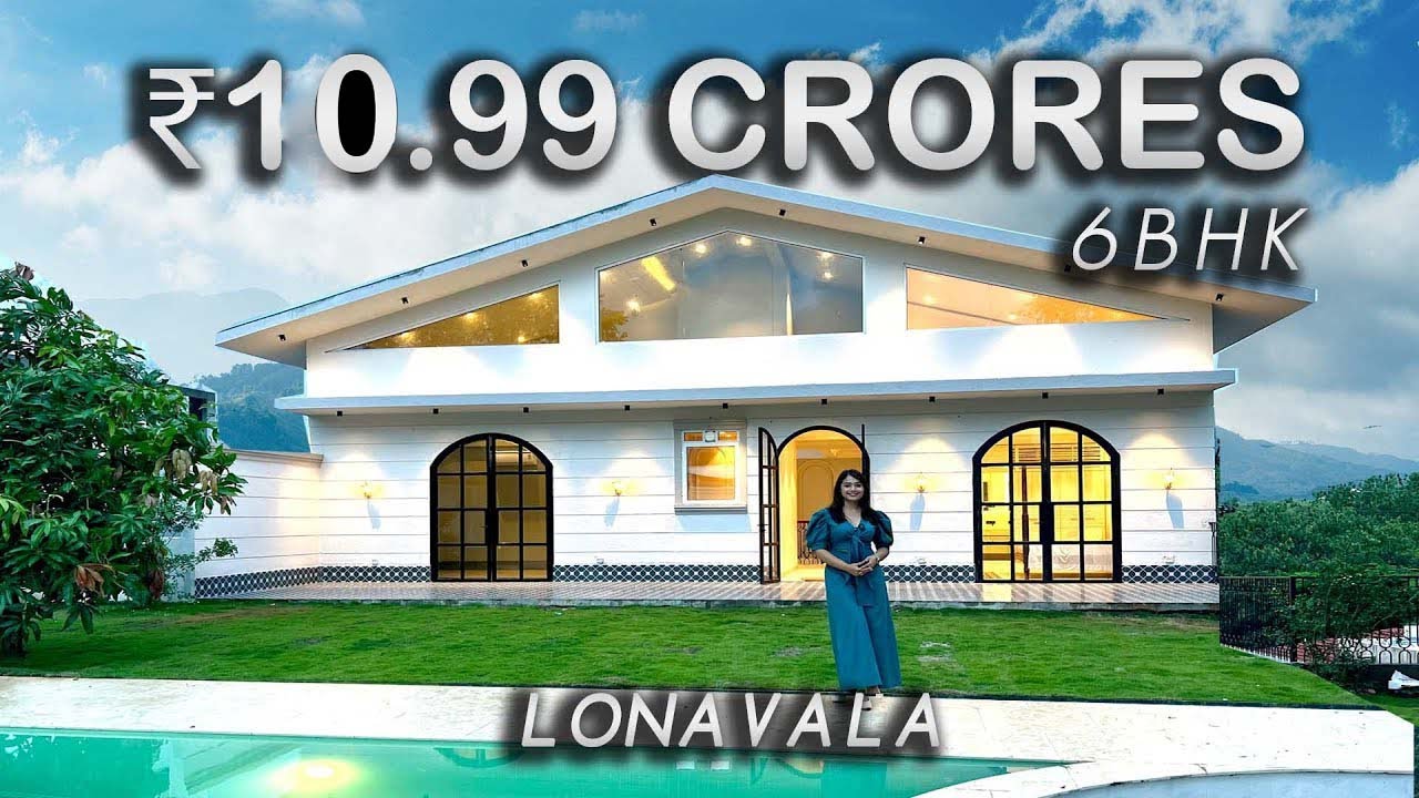 Touring a 6BHK CLASSIC Villa in Lonavala, India