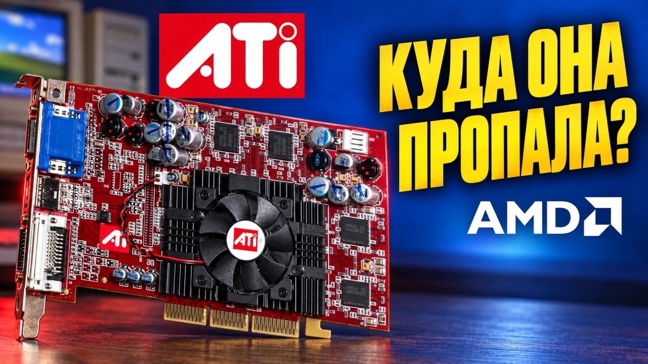 ЗАЧЕМ AMD купила ATI и отказалась от её имени - история ATI AMD