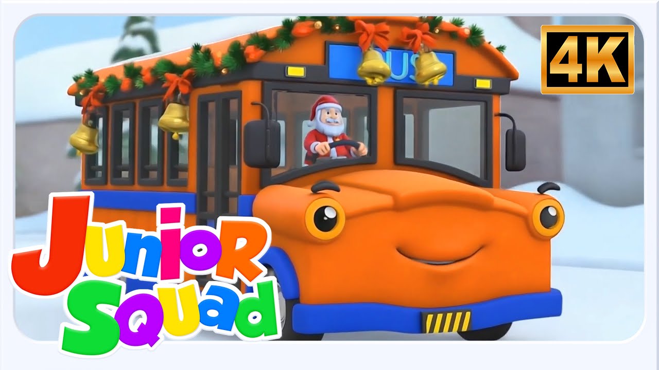 Rodas do ônibus Rima De Natal Para Crianças Em Português