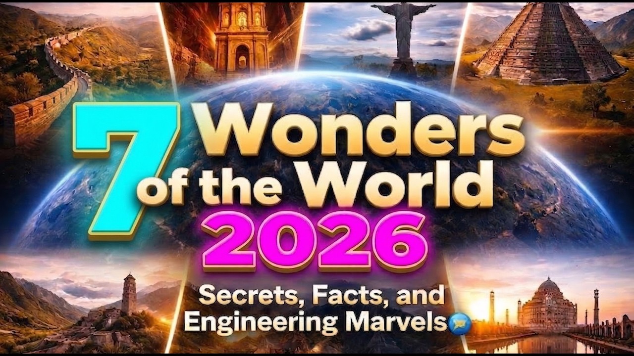 7 чудес света 2026 года: секреты, факты и инженерные шедевры 🌍