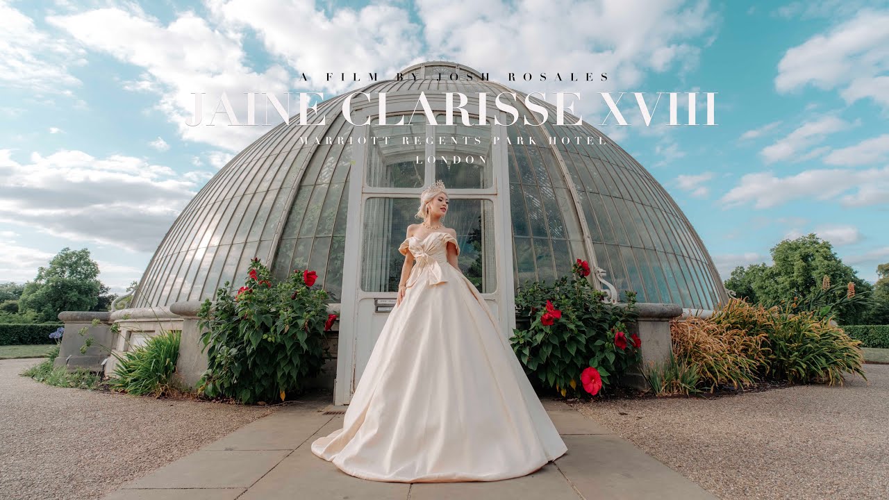 Jaine Clarisse XVIII SAVE THE DATE #kewgarden #joshrosalesphotography