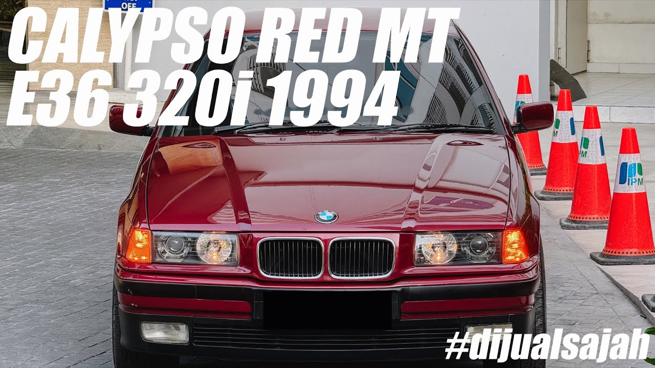 E36 320i TARIKAN JAMBAK TAPI IRIT | MESIN BADAK M50B20 CALYPSO RED MT WARNA TWO TONE #dijualsajah