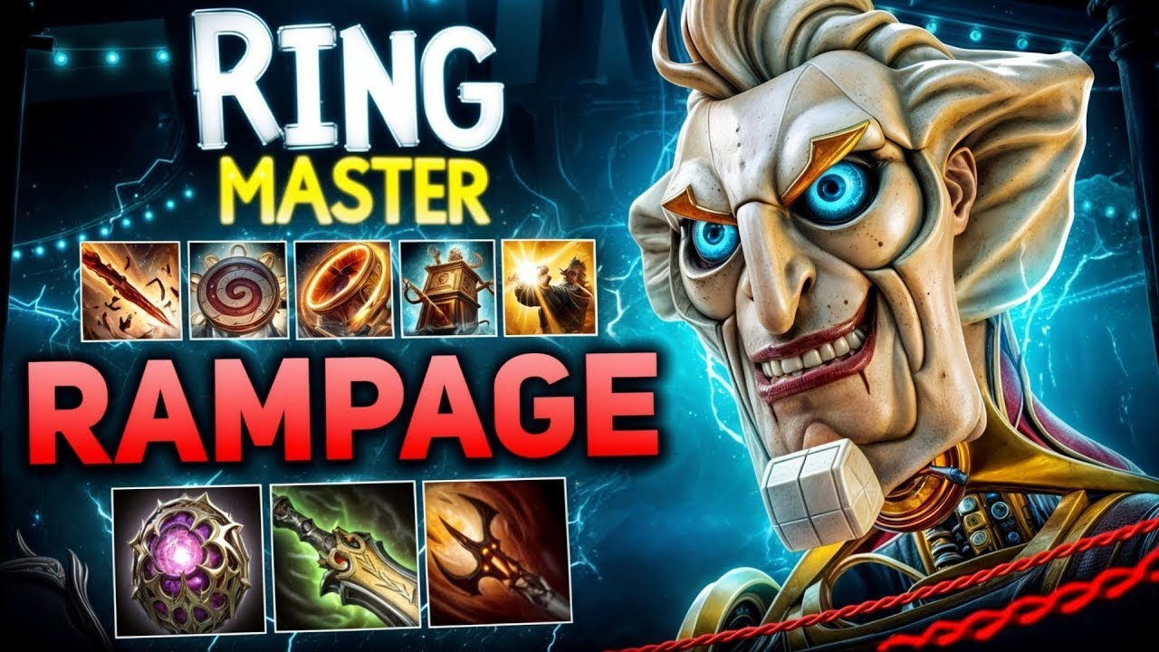 Ring Master Insane Magic Damage 🔥🔥🔥19 Kills + Rampage | Dota 2 Gameplay
