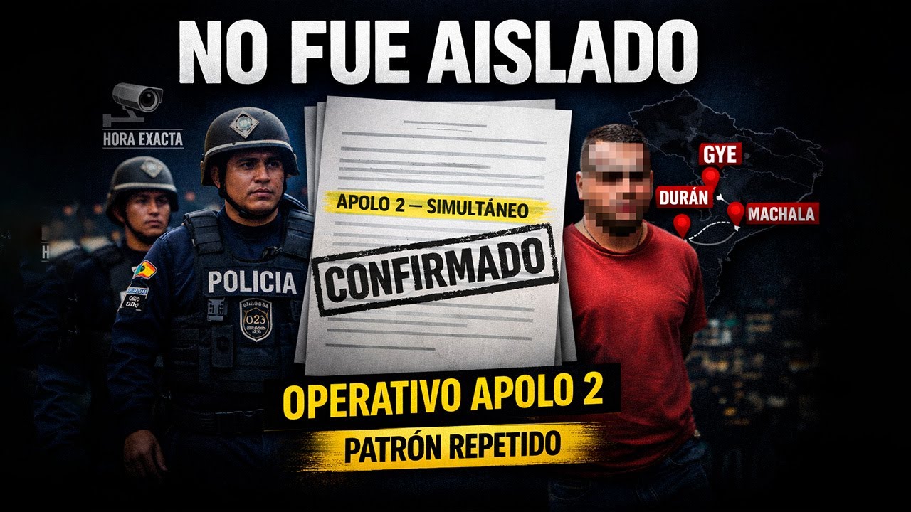 APOLO 2: Operativo Masivo y “Señales” que Nadie Explicó | Guayaquil–Durán–Machala