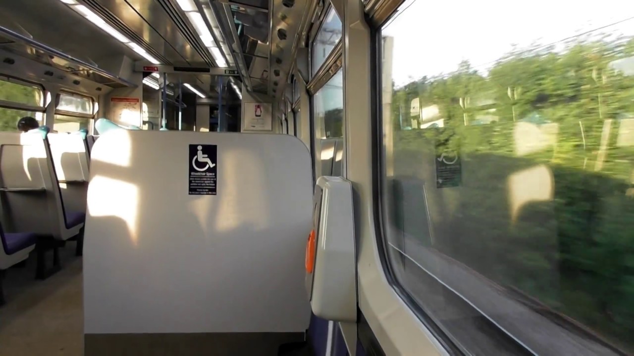 Leaving Letchworth Garden City On A Great Northern Class 365 (5/7/17)
